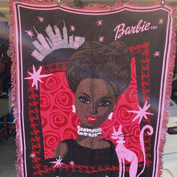 Barbie Other - Barbie Throw Blanket Tapestry NEW in pack